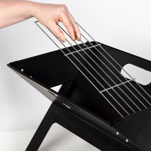 Brbar Grill Aktive Svart Stl Jrn 45 x 30 x 29 cm