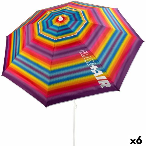 Paraply Aktive Multicolour 200 x 200 x 200 cm (6 antal)