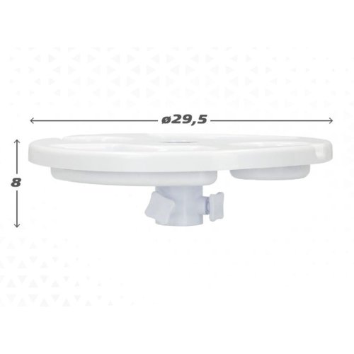 Strandparasoll med mugghllare Aktive 29,5 x 8 x 29,5 cm Naperny