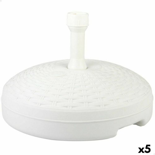 Parasollfot Aktive Vit Plast 45 x 30 x 45 cm (5 antal)