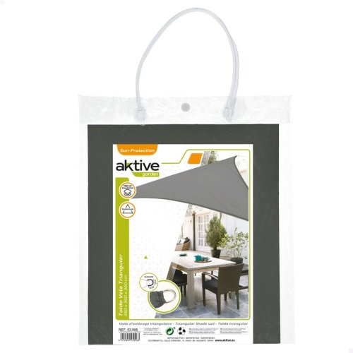 Skugga segel Aktive Triangulr Gr 360 x 0,5 x 360 cm (6 antal)