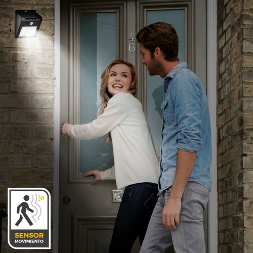 LED-lampa med rrelsesensor Aktive Plast 9 x 12 x 5 cm (6 antal)