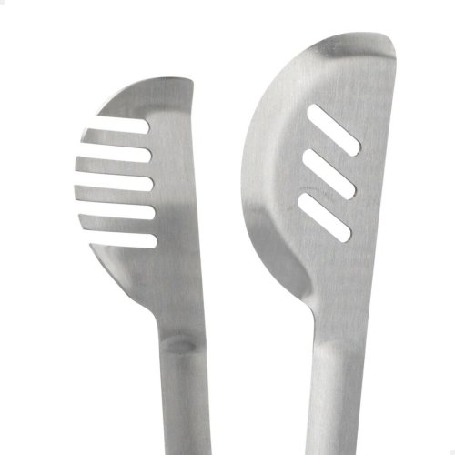 Set med Redskap fr Barbecue Aktive 4 Delar Grill Rostfritt stl