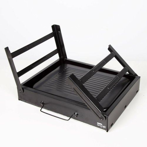 Brbar Grill Aktive Rektangulr Svart Stl 40 x 20 x 28 cm