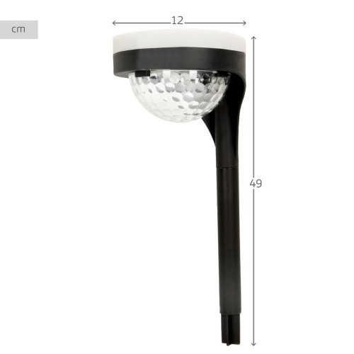 Uppsttning med solcellsstav Aktive 2 Delar polypropen 11 x 49 x