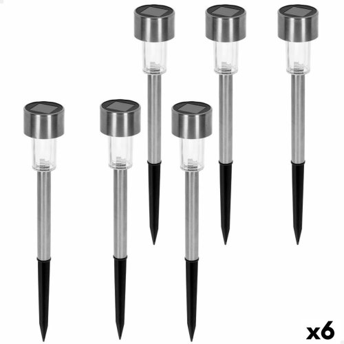 Uppsttning med solcellsstav Aktive 6 Delar Plast 5,5 x 36 x 5,5