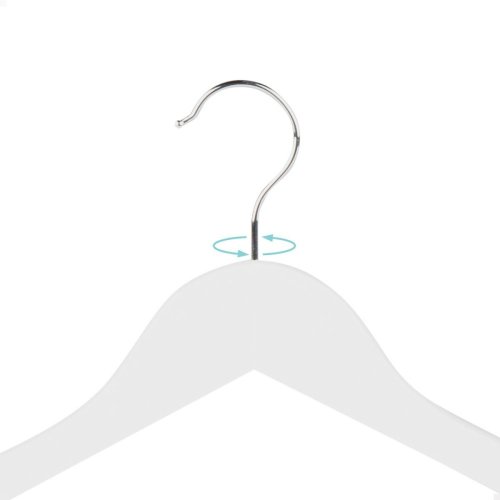 Kldhngarset Max Home Vit Tr Stl 44,5 x 23 x 1 cm 10 Delar (6