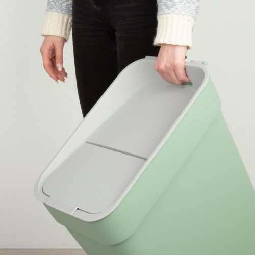 Soptunna Curver Grn Plast 30 L (6 antal)