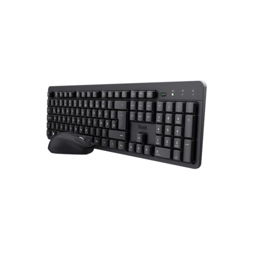 Tangentbord och Mus Trust 25356 Svart Qwerty Spanska