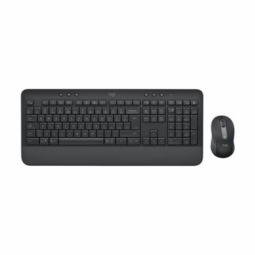 Trdlst Tangentbord och Mus Logitech Signature MK650 Svart Qwer