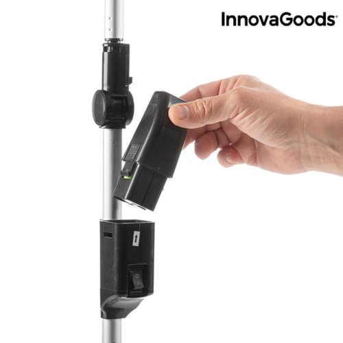 Rektangul�r elektrisk sopborste InnovaGoods 7,2 V 700 mAh Svartg