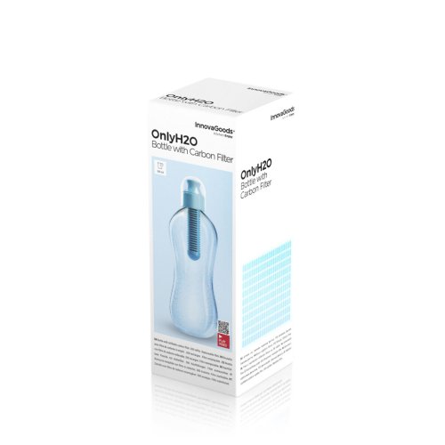 Flaska med Kolfilter OnlyH2O InnovaGoods