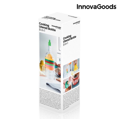 Flaska med k�kstillbeh�r 8 i 1 InnovaGoods (8 delar)