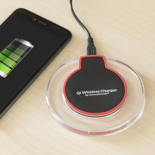 Qi Trdls Laddare till Smartphones InnovaGoods
