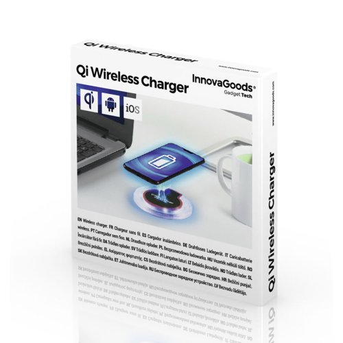 Qi Trdls Laddare till Smartphones InnovaGoods