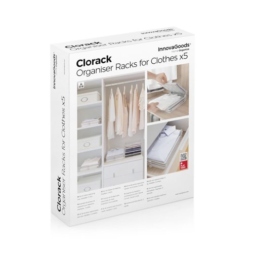 Kl�df�rvaringsset Clorack InnovaGoods