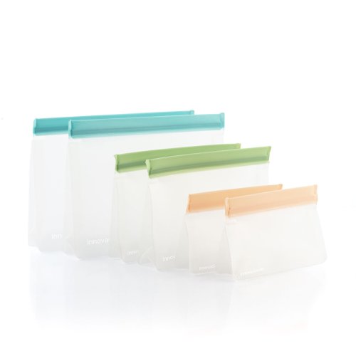 Set med teranvndningsbara hermetiskt frslutna psar Zags Inno