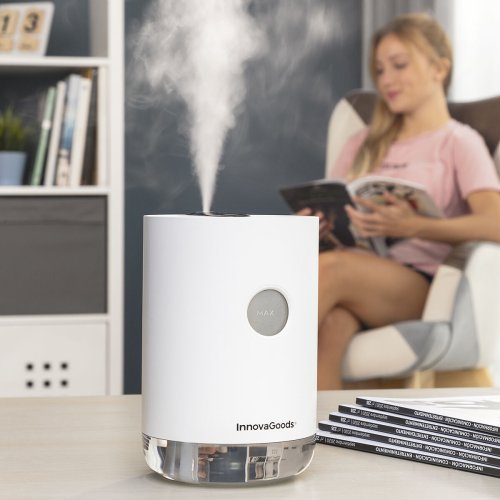 Uppladdningsbar ultraljudsluftfuktare Vaupure InnovaGoods