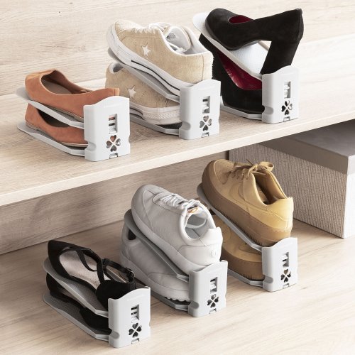 Justerbar skoorganisatr Sholzzer InnovaGoods 6 antal
