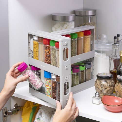 Skjutbart och svngbart kryddstll Rispick InnovaGoods