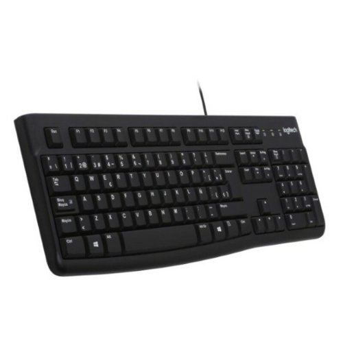 Tangentbord Logitech K120 Svart