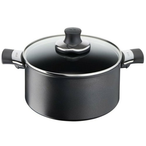 Kastrull med lock Tefal EXCELLENCE 20CM 2,8 L Aluminium Svart Mu