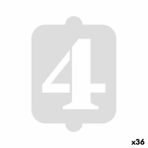 Trtmall Algon Siffror 4 (36 antal)