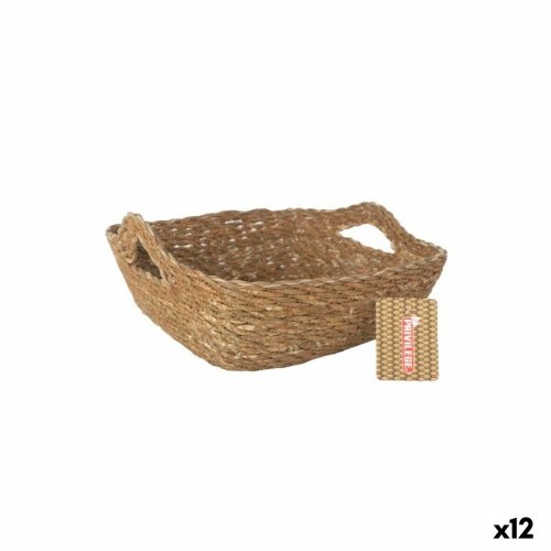 Multifunktionell korg Privilege Brun vide 22 x 22 x 8 cm (12 ant