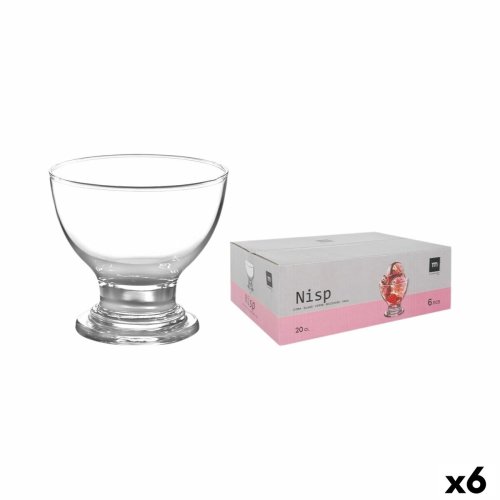 Glass- och milkshakeglas La Mediterrnea NISP 0,2 L 6 Delar (6 a