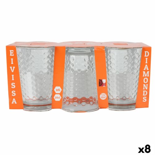 Glasset La Mediterrnea Diamonds 6 Delar (8 antal)