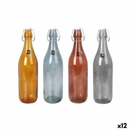 Glasflaska La Mediterrnea Dark goethe 1 L (12 antal)