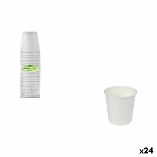 Glasset Algon Vit 80 ml 30 Delar (24 antal)