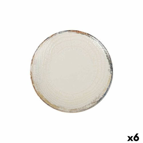 Platt skl La Mediterrnea Albus  26 cm (6 antal)
