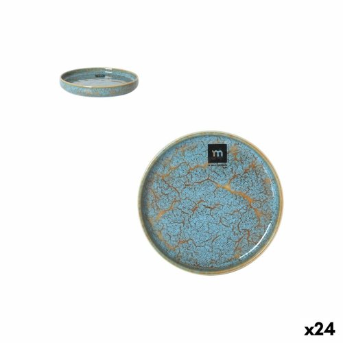 Servingsfat La Mediterrnea Scratch blue 13,7 x 2 cm (24 antal)