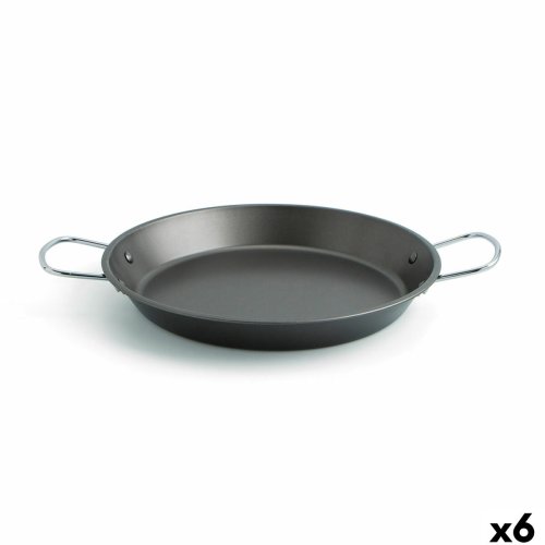 Gryta Quid Senia Svart Metall Stl  34 cm (6 antal)