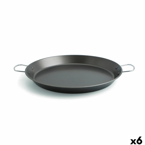 Gryta Quid Senia Svart Metall Stl  38 cm (6 antal)