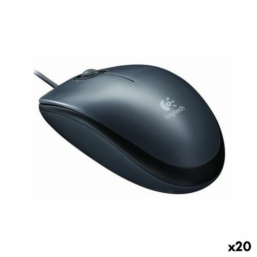 Mus Logitech M90 Svart Gr (20 antal)