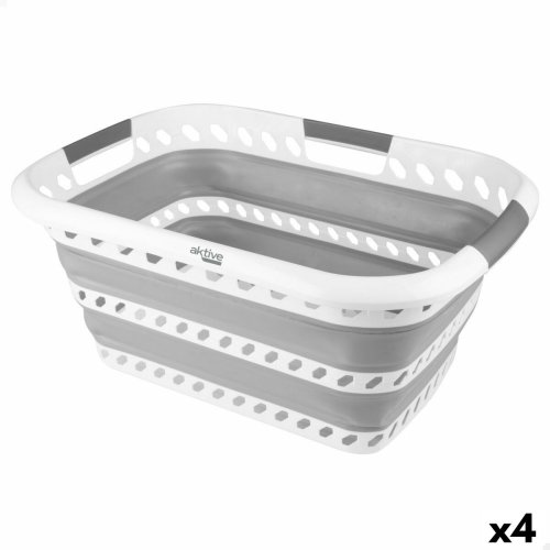 Hopvikbar tvttkorg Aktive polypropen TPR 61 x 7,5 x 43 cm 61 x
