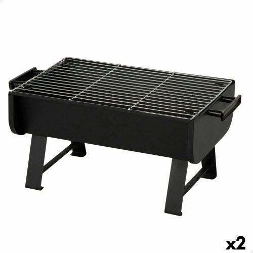 Brbar Grill Aktive Stl 45 x 25 x 30 cm Svart (2 antal)