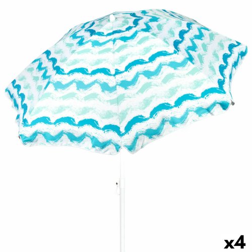 Parasoll Aktive Silvrig 200 x 200 x 200 cm (4 antal)