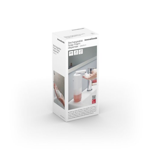 Pfyllbar automatisk dispenser fr skumtvl Bitefom InnovaGoods