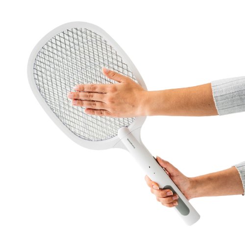 2-i-1 Uppladdningsbart Insektsddande Racket med UV-ljus Elecfly