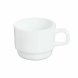 Set med kaffekoppar Arcoroc Restaurant Vit Glas 80 ml (12 antal)