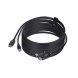 Kabeladapter Startech DU12210-KVM-CABLE Svart