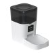 Cat Feeder Sponge Vit Svart