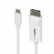 VGA Kabel Startech CDP2DP2MBW Vit 1,9 m