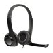 H�rlurar med Mikrofon Logitech 981-000406 Svart