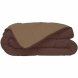 Täcke Poyet  Motte Calgary Moka Choklad 200 x 200 cm 400 g /m² Täcke Poyet  Motte Calgary Moka Choklad 200 x 200 cm 400 g /m²