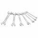 Double Open-end Wrench Set Facom 44.J7PB 6-19 mm 7 Delar