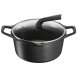 Kastrull med lock Tefal E2494644 Svart  24 cm